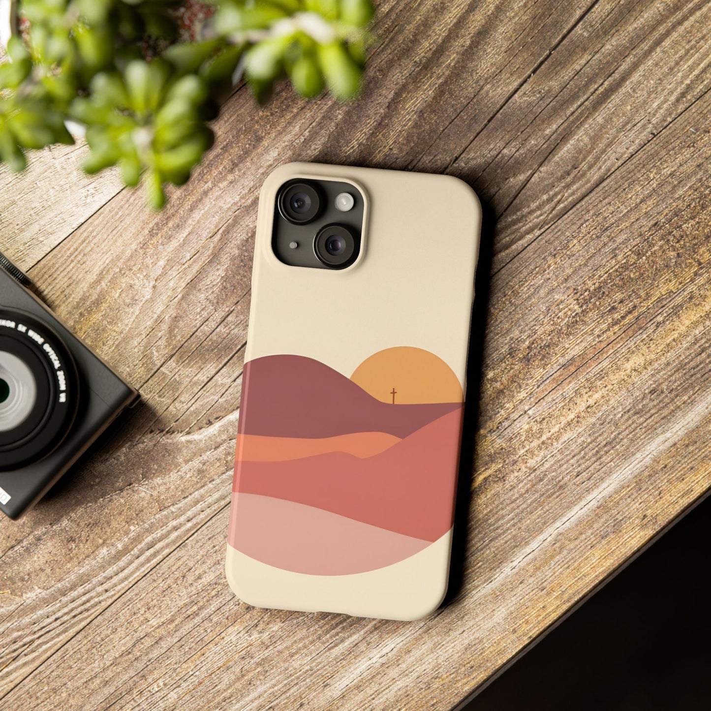 Sunset Cross Phone Case