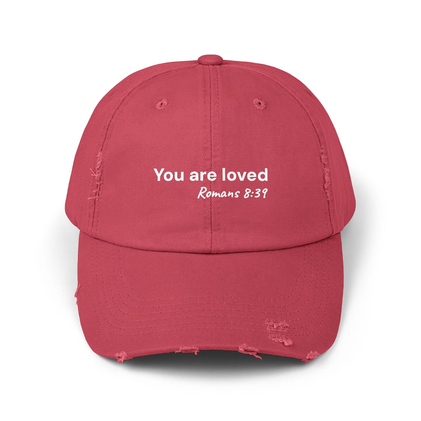 You Are Loved Distressed Hat