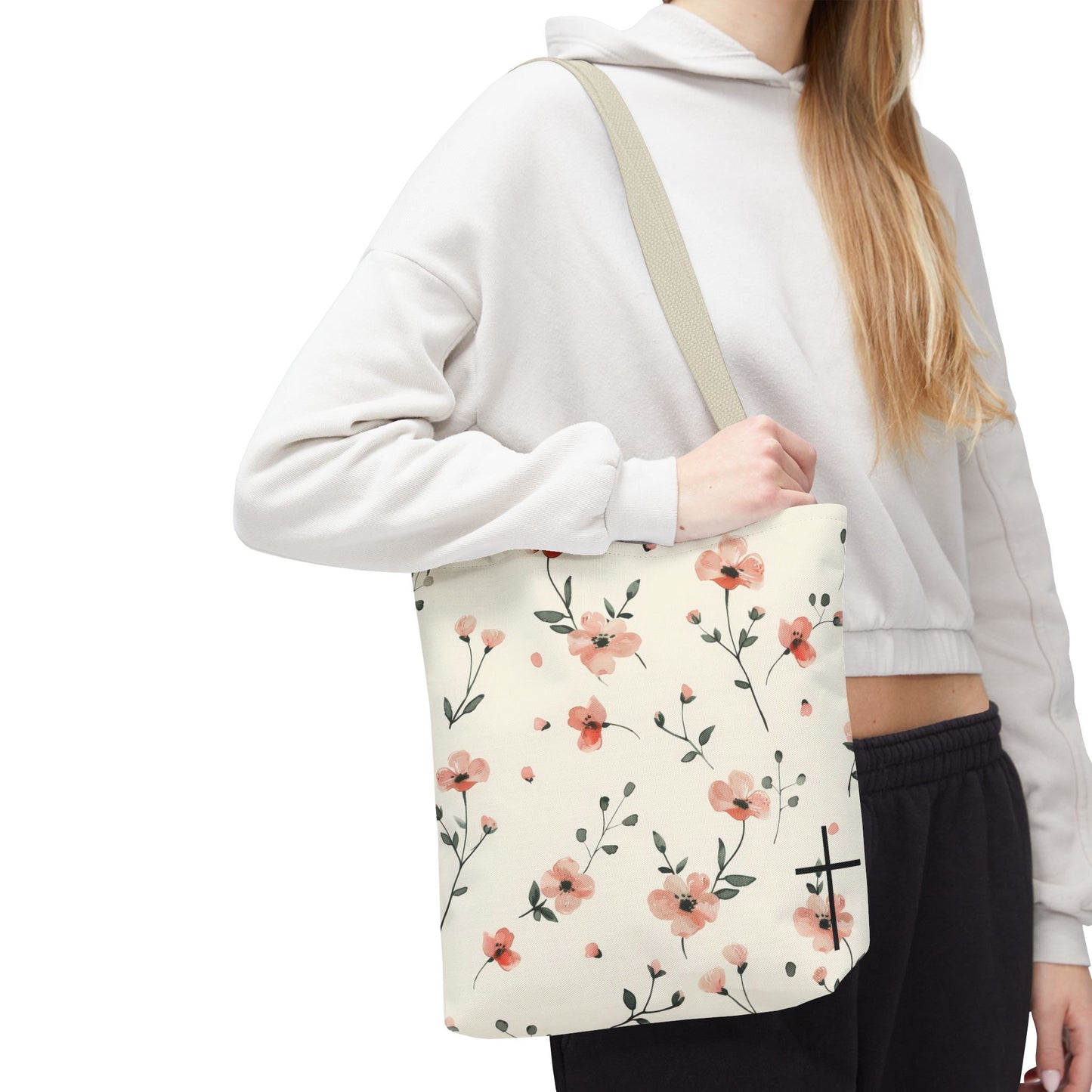 Faith in Bloom Tote Bag