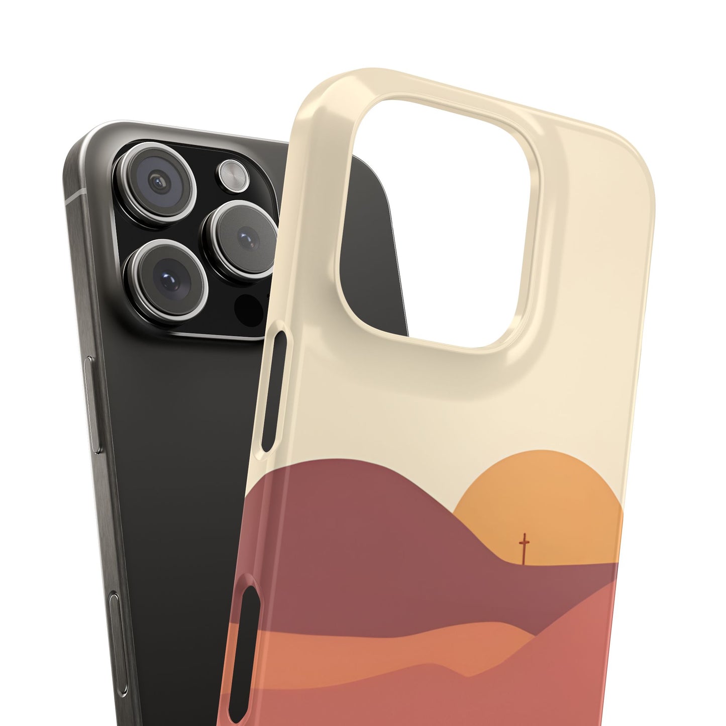 Sunset Cross Phone Case