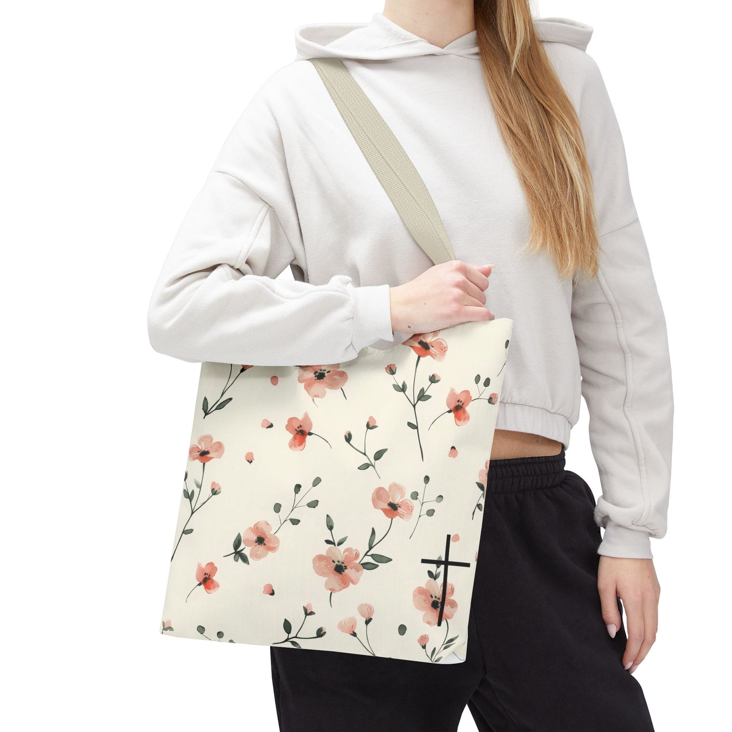 Faith in Bloom Tote Bag