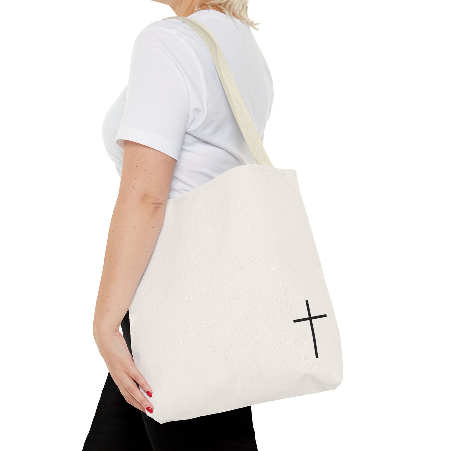 Minimalist Faith Tote Bag