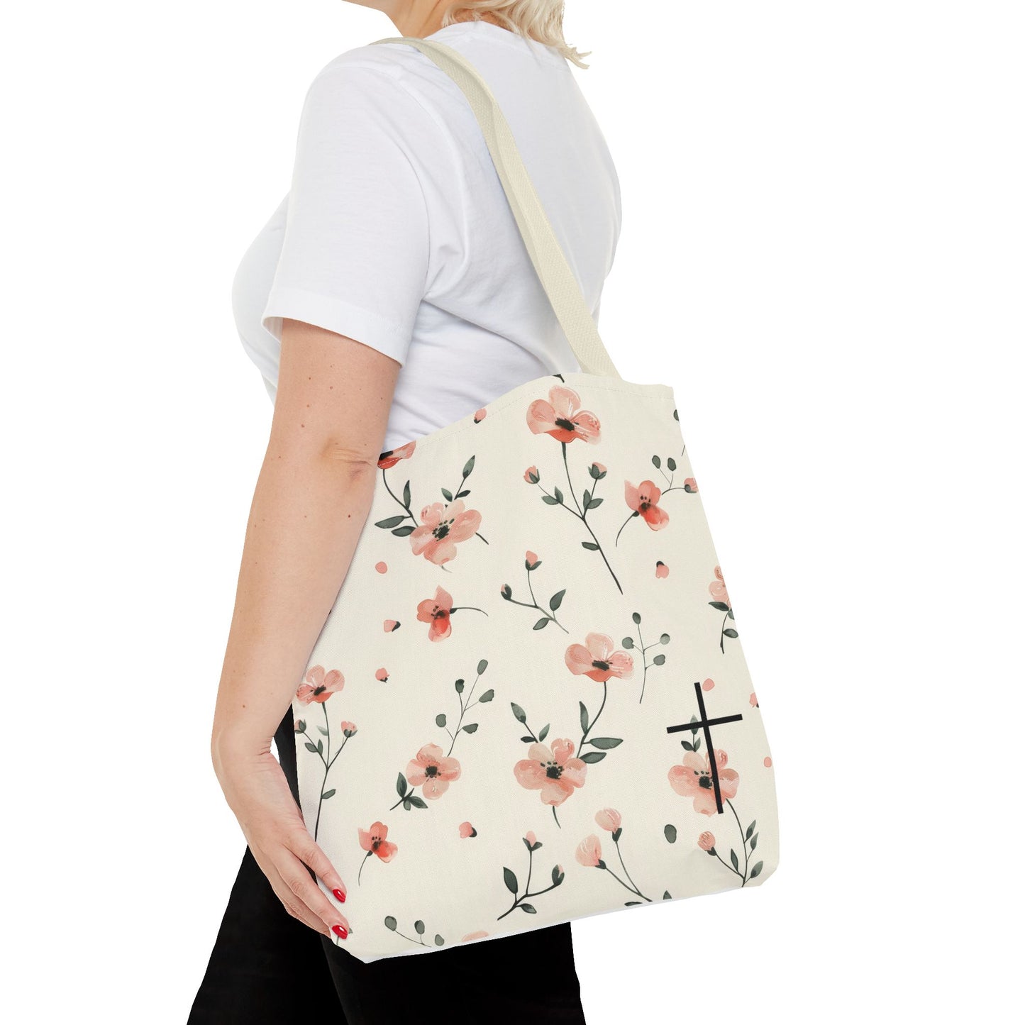 Faith in Bloom Tote Bag