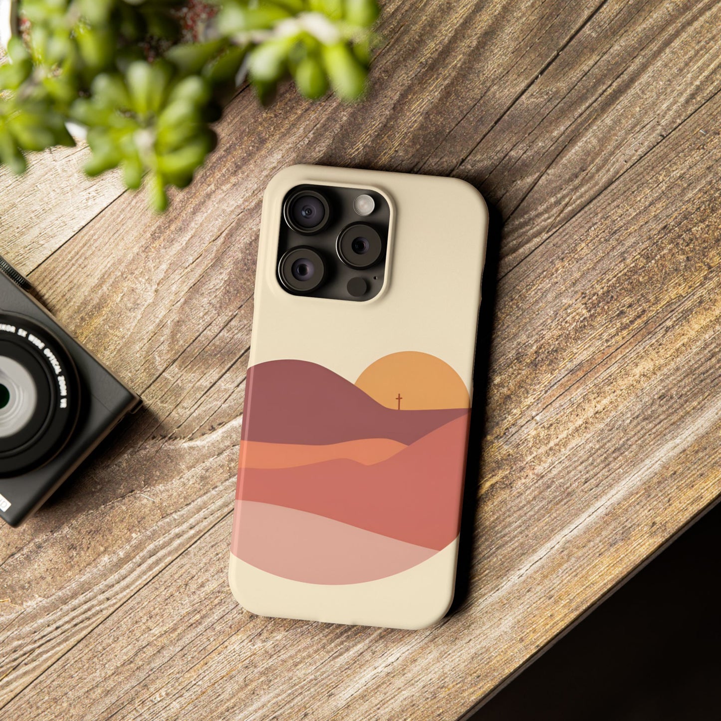 Sunset Cross Phone Case