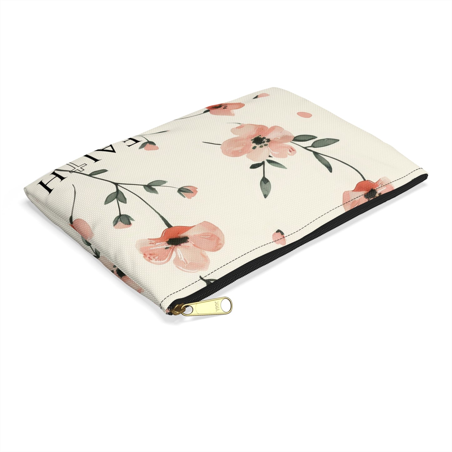 Faith & Floral Accessory Pouch