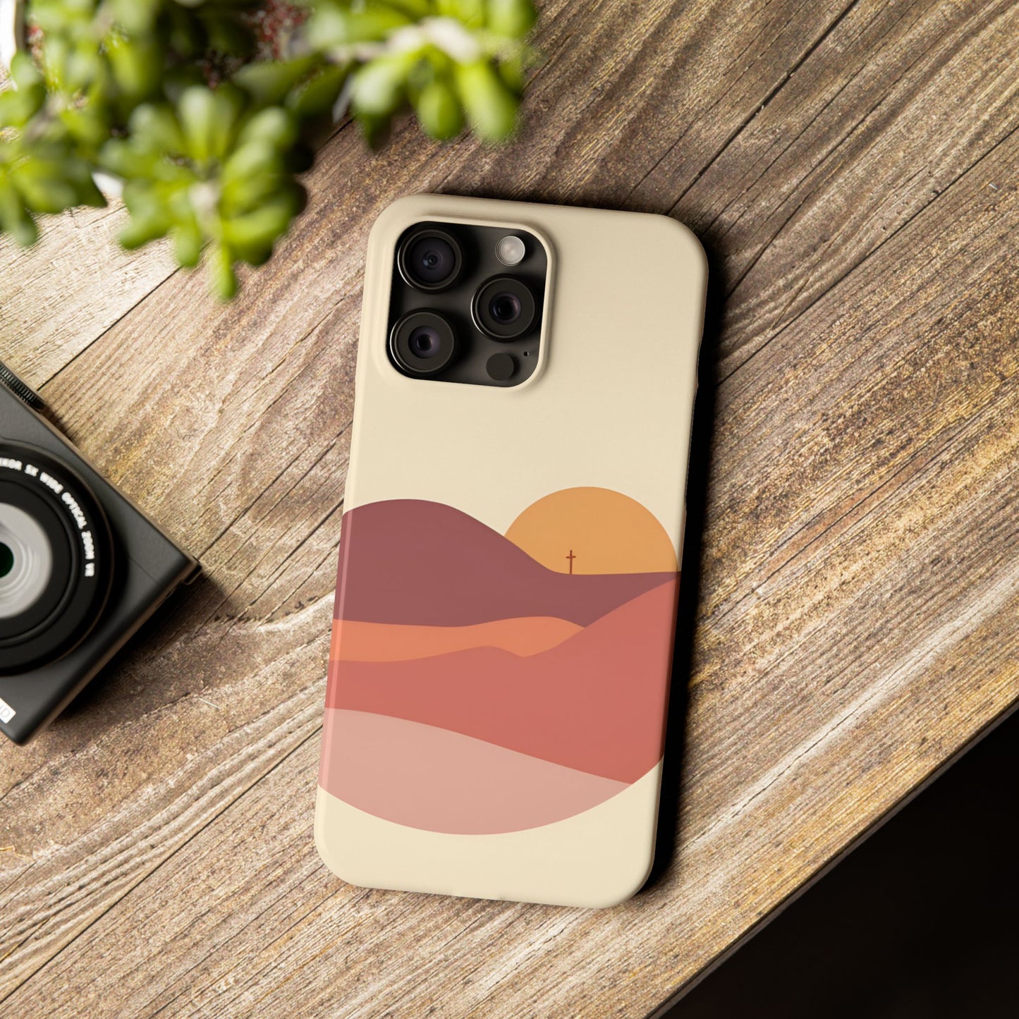 Sunset Cross Phone Case