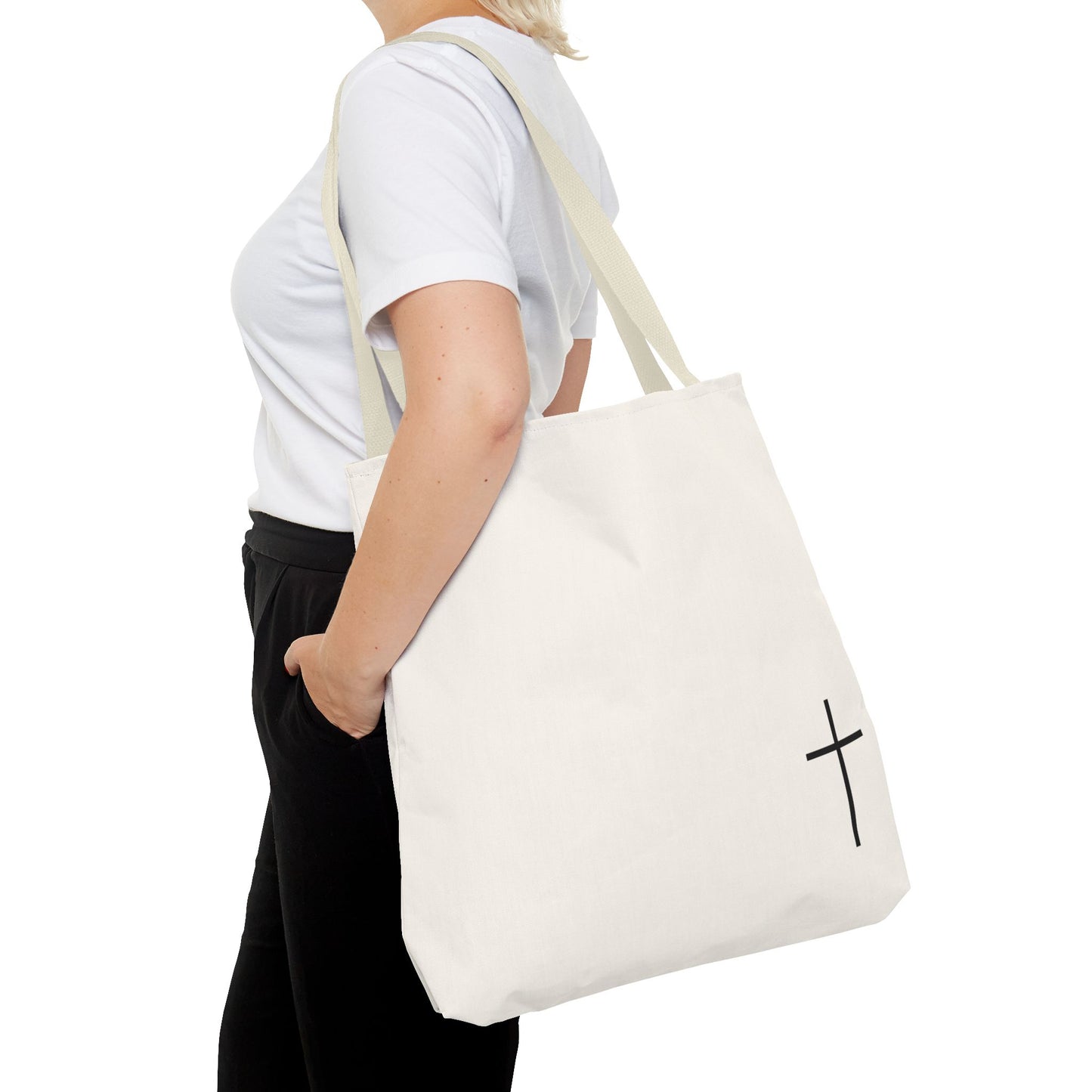 Minimalist Faith Tote Bag